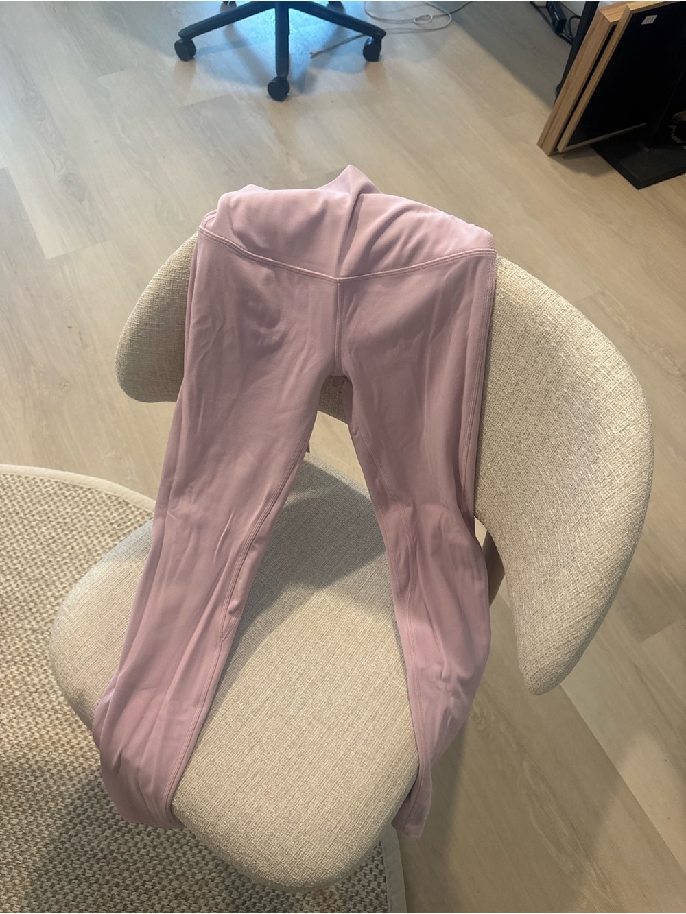 lululemon athletica double lined leggings size 6 32” length